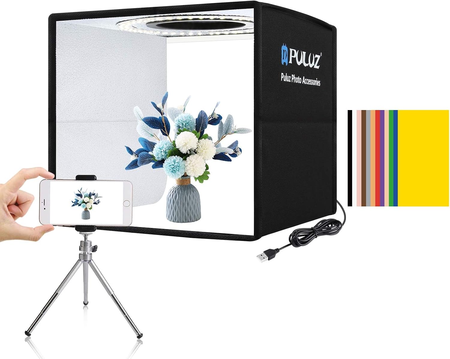 Video Led Light Panel - 앱 제어 기능이 있는 RGB LED