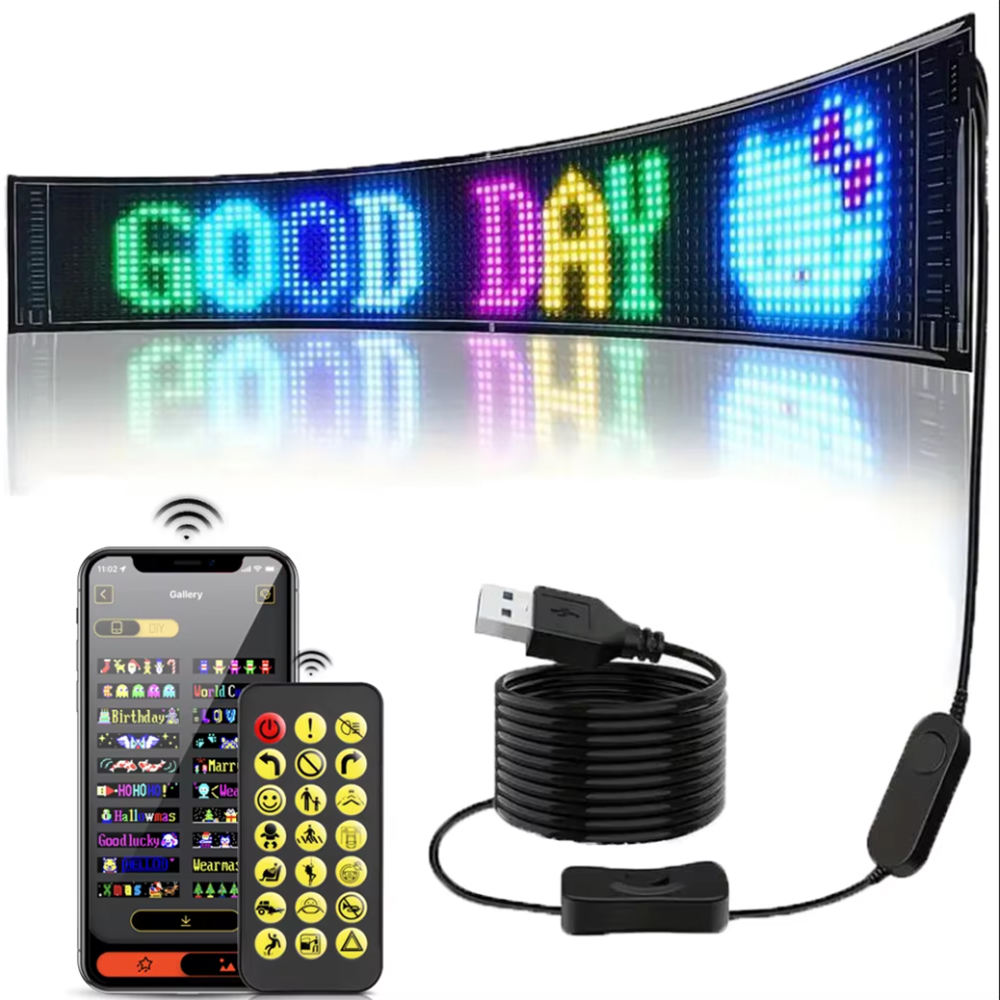 16x96 LED 매트릭스 픽셀 패널, 스크롤링 밝은  - Video Led Light Panel 리뷰 및 가격
