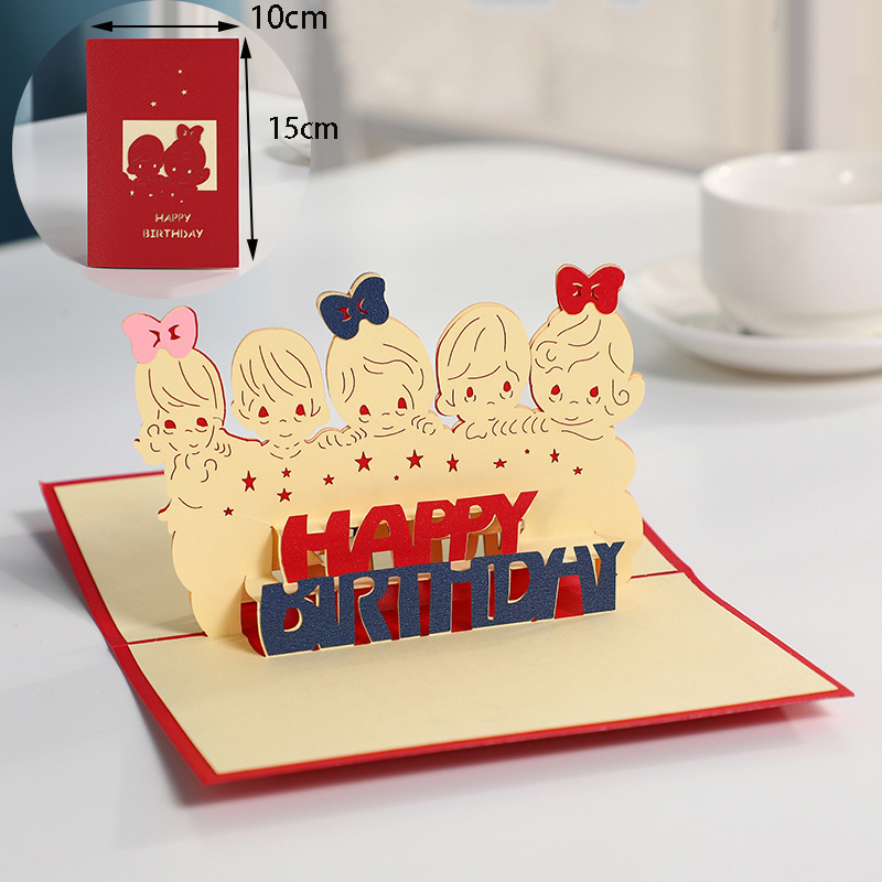 3D 팝업 카드 동물 공원 소녀를위한 생일 축하 카드  - Photography Jokes 리뷰 및 가격