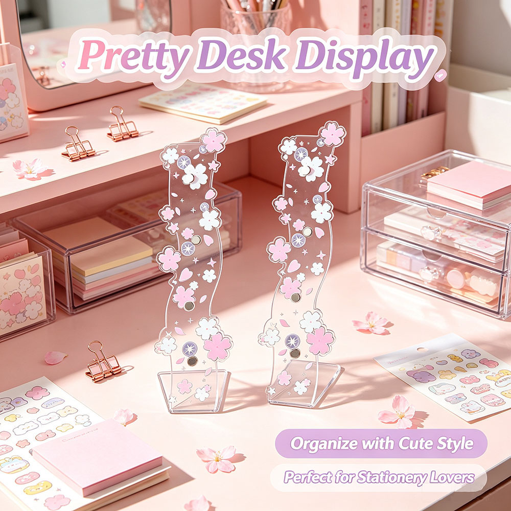 애니메이션 핀 디스플레이 프레임, 버튼용 자석 웨이브  - Photography Desk 리뷰 및 가격