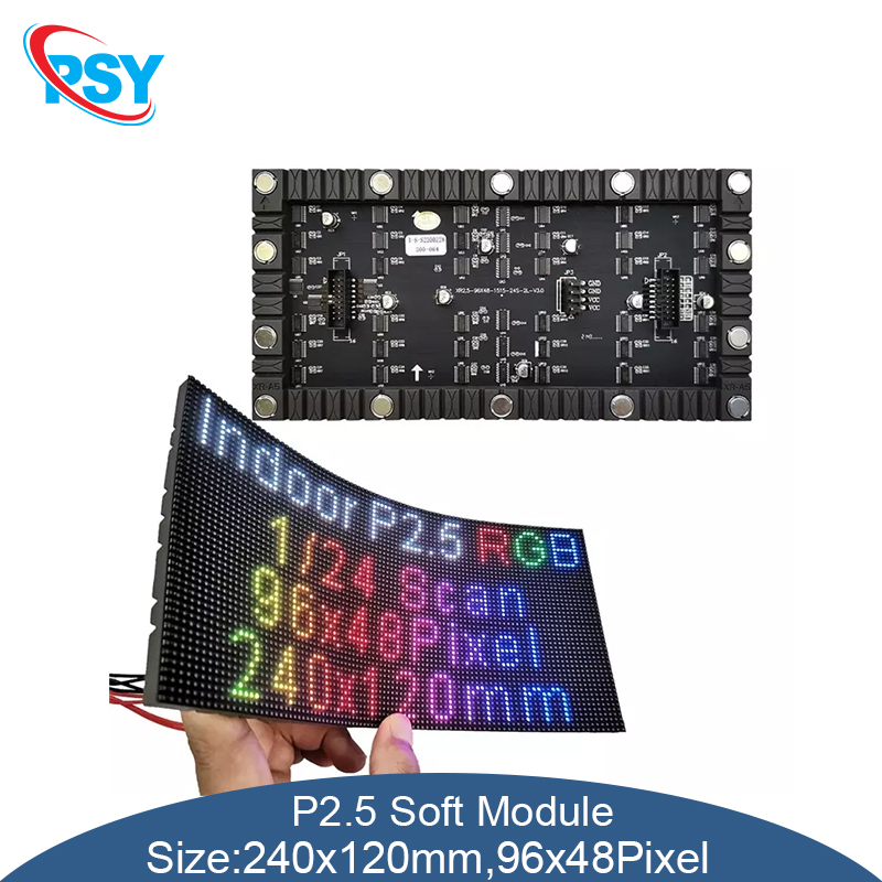 LED 실내 풀 컬러 유연한 모듈 P2.5 240x12 - Video Led Light Panel 리뷰 및 가격