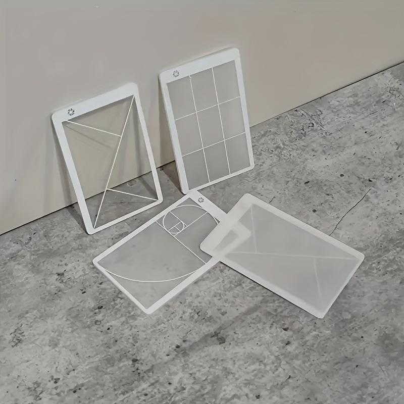 드로잉 도구 아크릴 아트 구성 도구 뷰파인더 피보나치  - Photography Golden Ratio 리뷰 및 가격