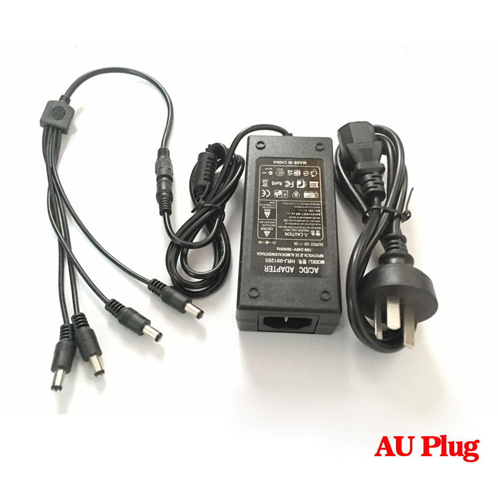 DC 12V 5A 4포트 CCTV 카메라 AC 어댑터  - Photography Uk 리뷰 및 가격