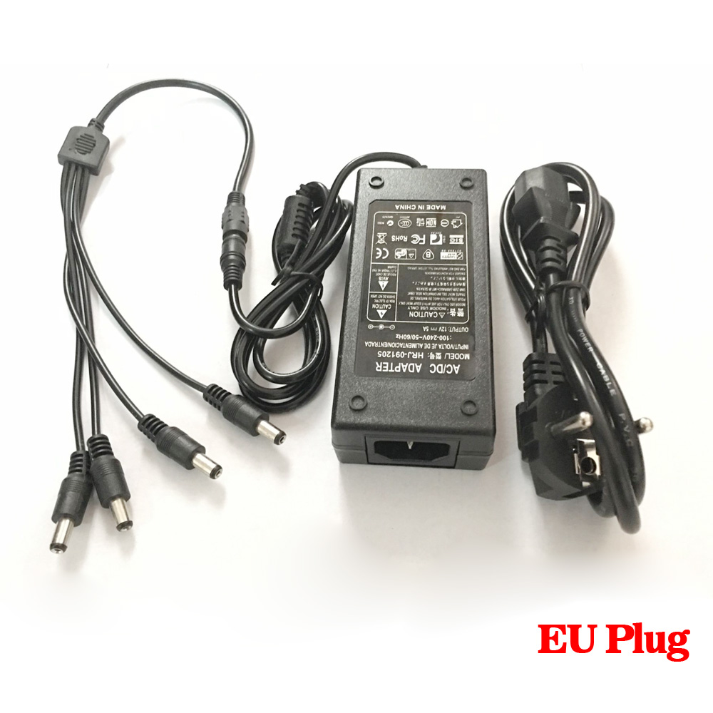 DC 12V 5A 4포트 CCTV 카메라 AC 어댑터  - Photography Uk 리뷰 및 가격