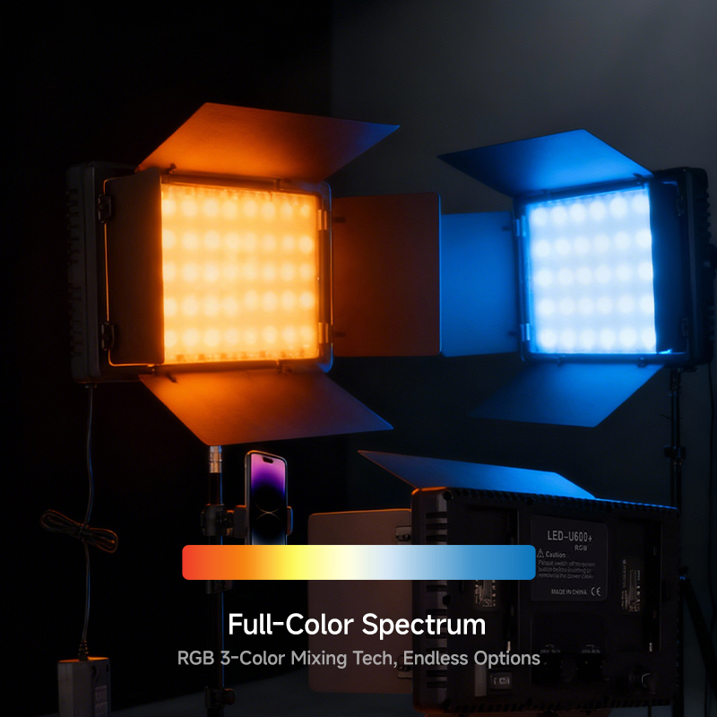 LED U600 사진 조명 실내 사진 라이브 플랫 패널 - Video Led Light Panel 리뷰 및 가격